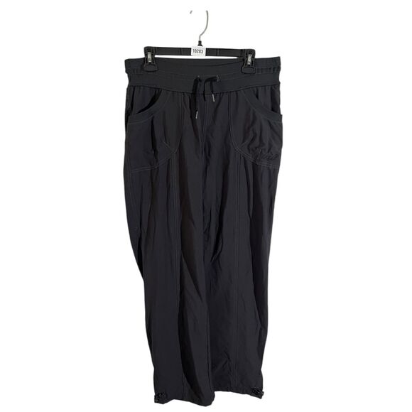 KUHL Activewear Hiking Pants Lightweight Drawstring 31" Inseam Gray Womens Sz 8R - Picture 1 of 6